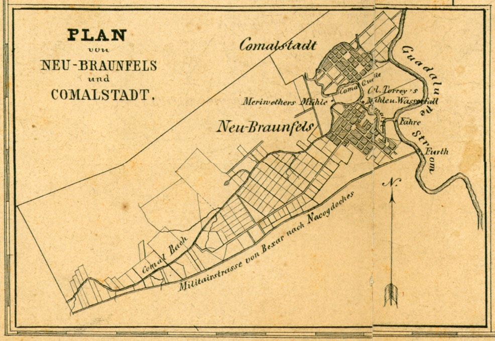 Historic NB map
