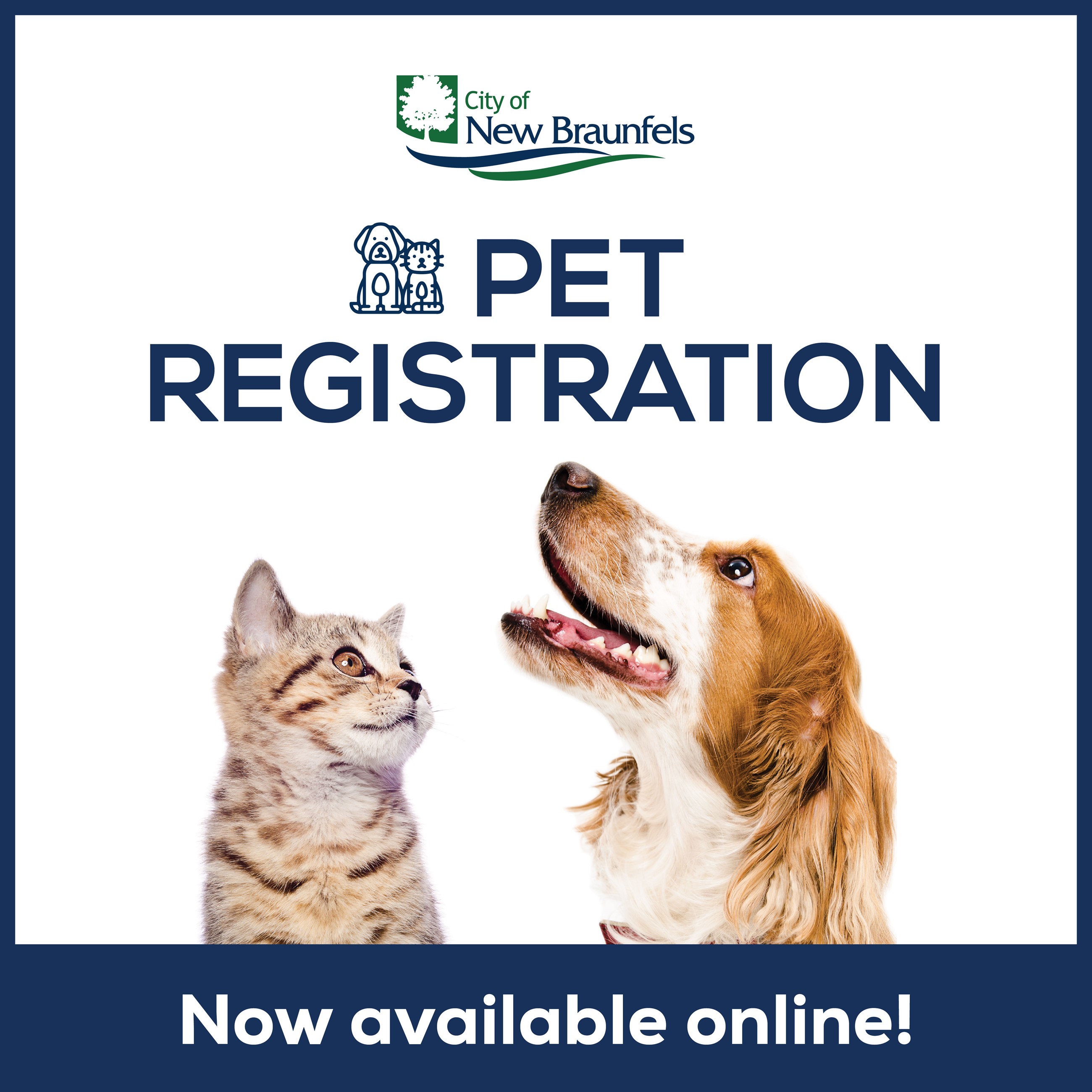 Pet Registration Available Online