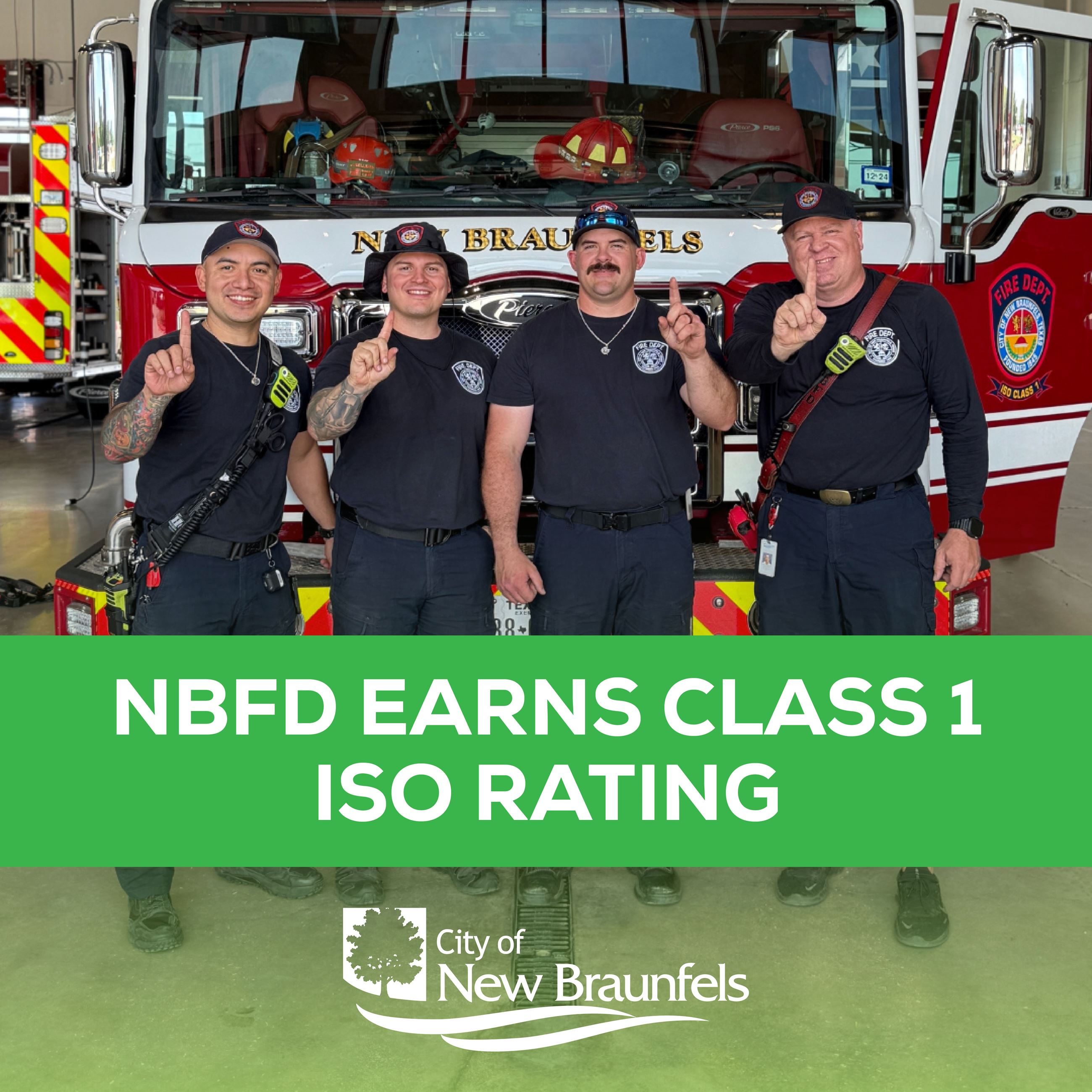 NBFD Earns Class 1 ISO Rating