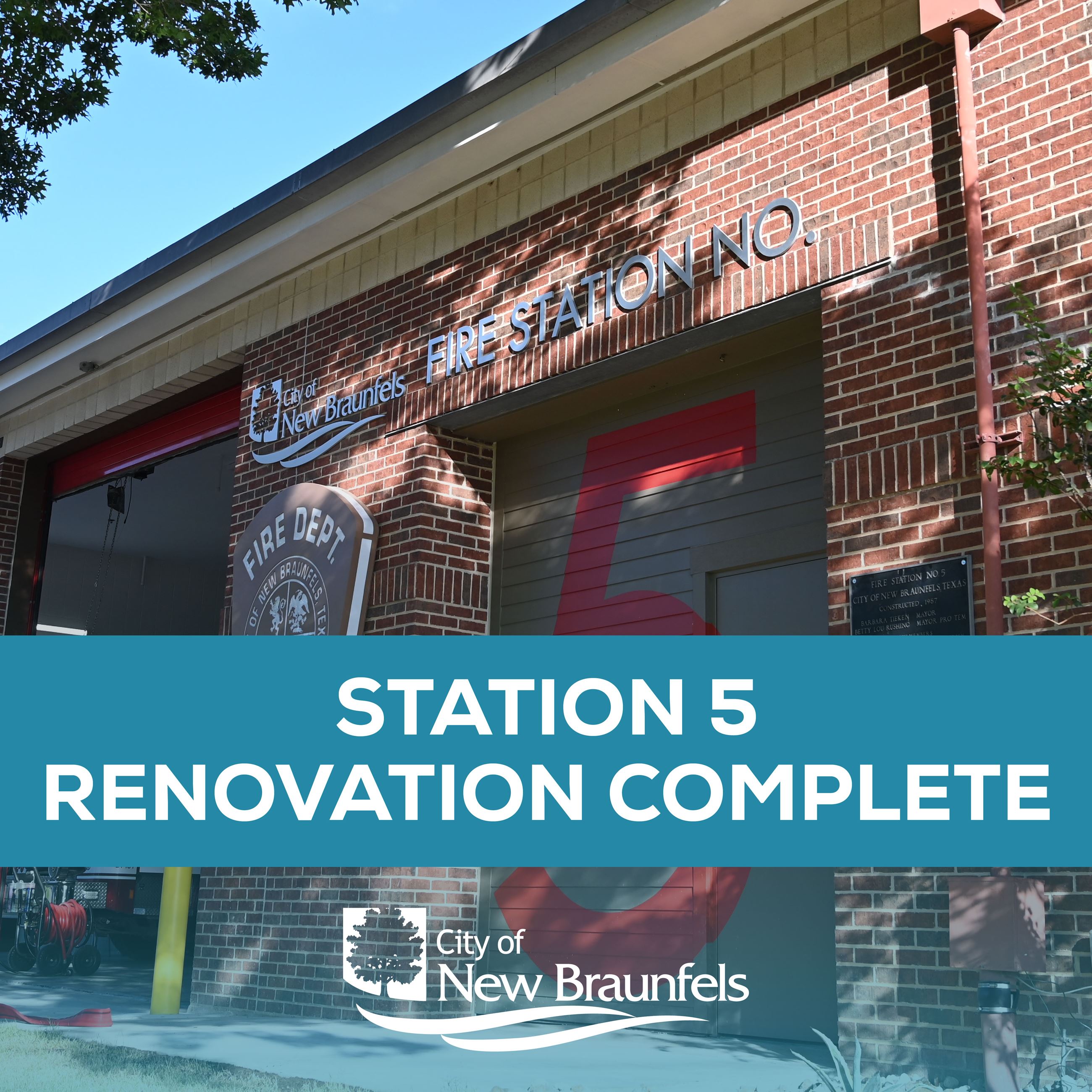 Station 5 Renovation Complete