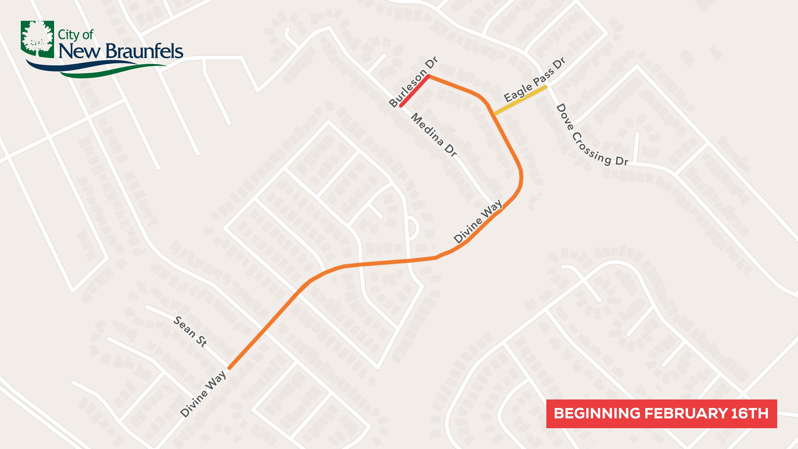 Divine Way Map Graphics